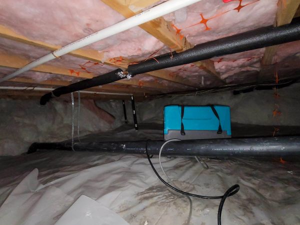 Crawl Space Water Remediation in Laurel