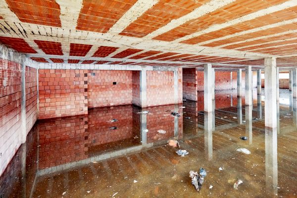 Basement Flood Remediation in Laurel